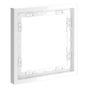 Рамка пластиковая Voltum S70 Белый глянцевый VLS100101