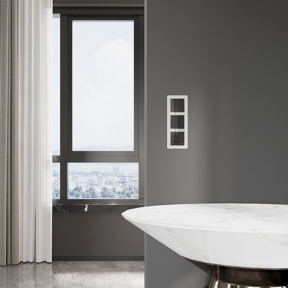 Выключатель одноклавишный встраиваемый Werkel Черный W1110048 — изображение 2