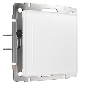 Выключатель одноклавишный встраиваемый сенсорный Werkel с подсветкой Белый W4512001