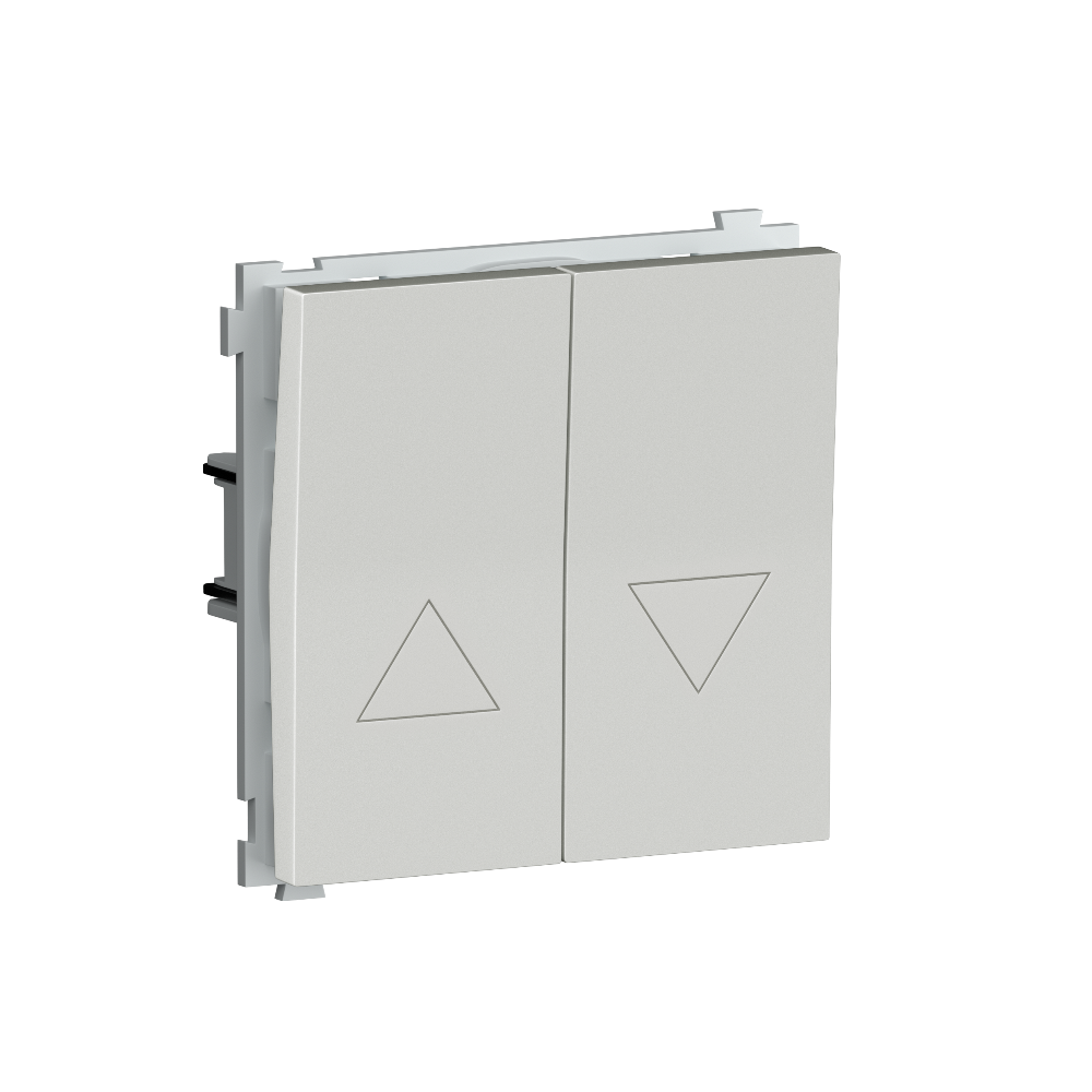 Выключатель жалюзи встраиваемый Donel R98 Белый глянцевый DA15800-DA29403