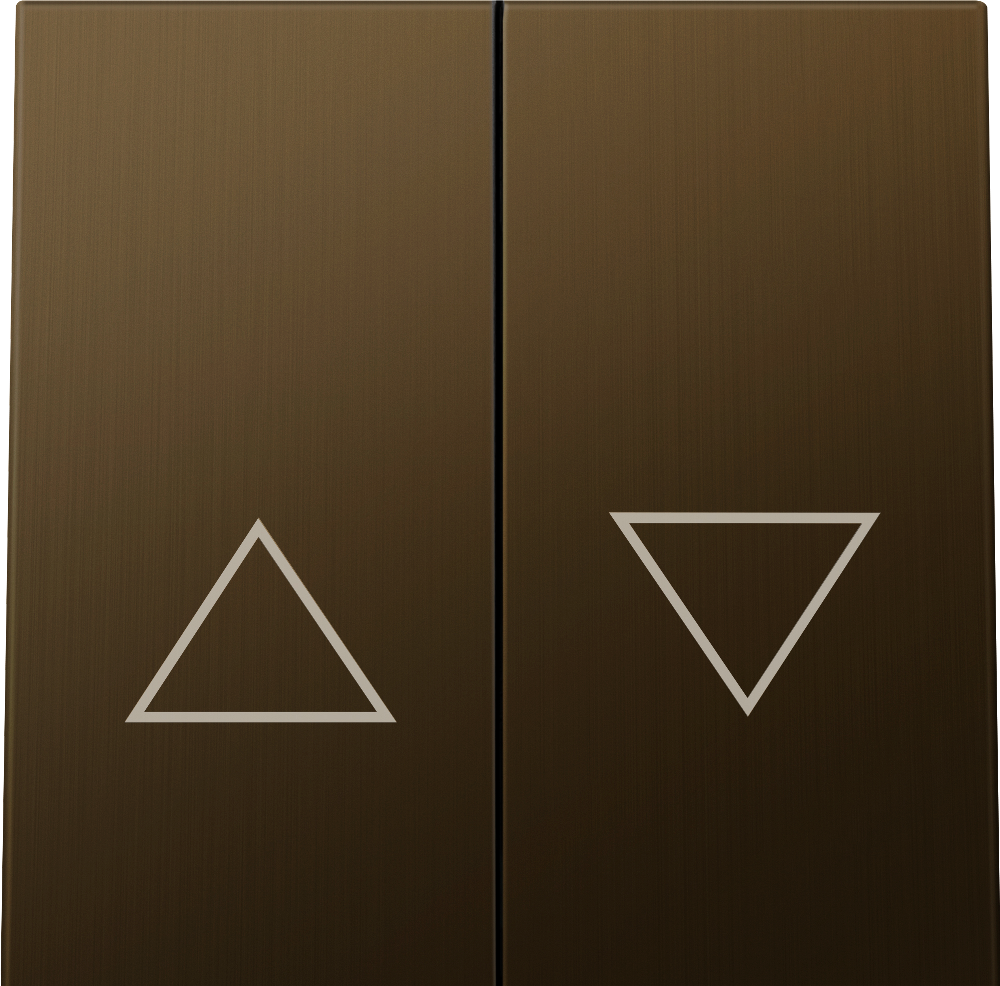 Выключатель жалюзи встраиваемый Donel R98 Metal Латунь DA15800-DA294ME — изображение 2