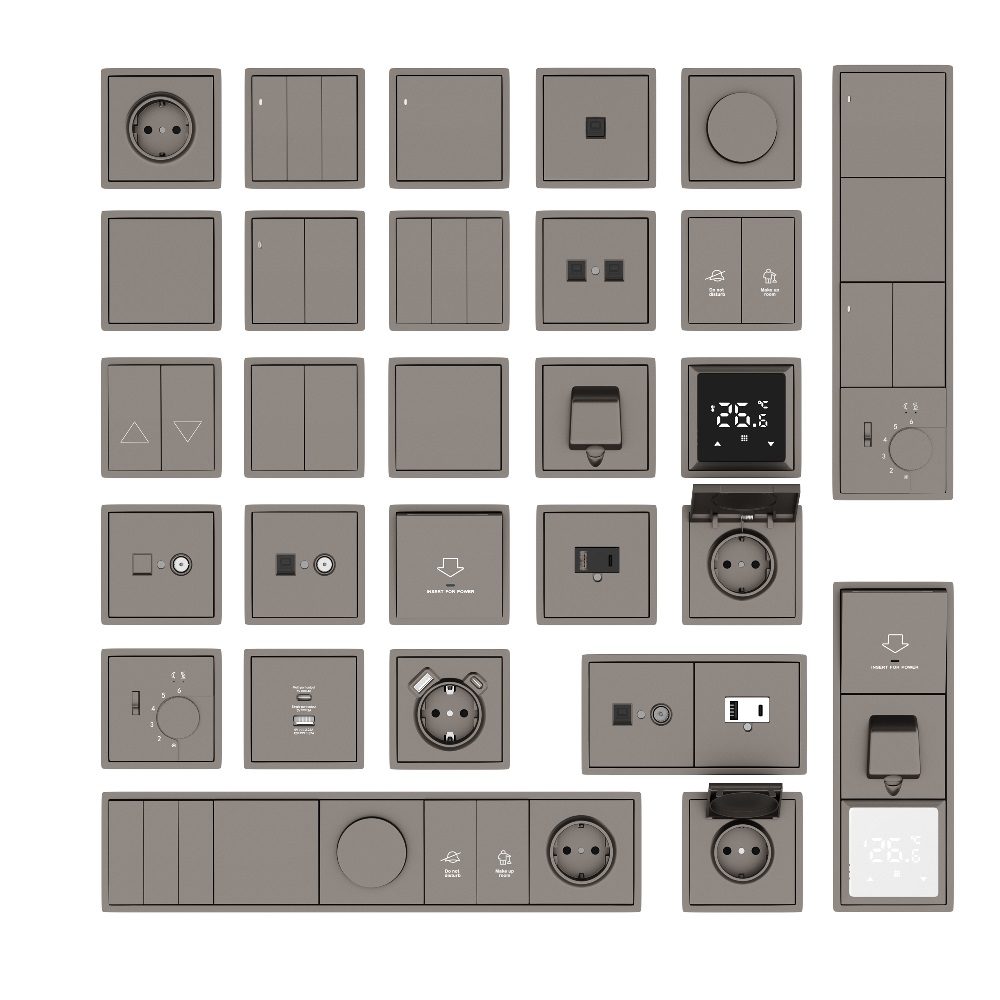 Рамка пластиковая Donel R98 нa 1 пост Сталь матовая DA21137 — изображение 2