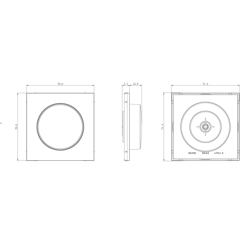 Диммер Donel R98 Triac с доп. входом Черный матовый DDIM300LED-DA65028 — изображение 3