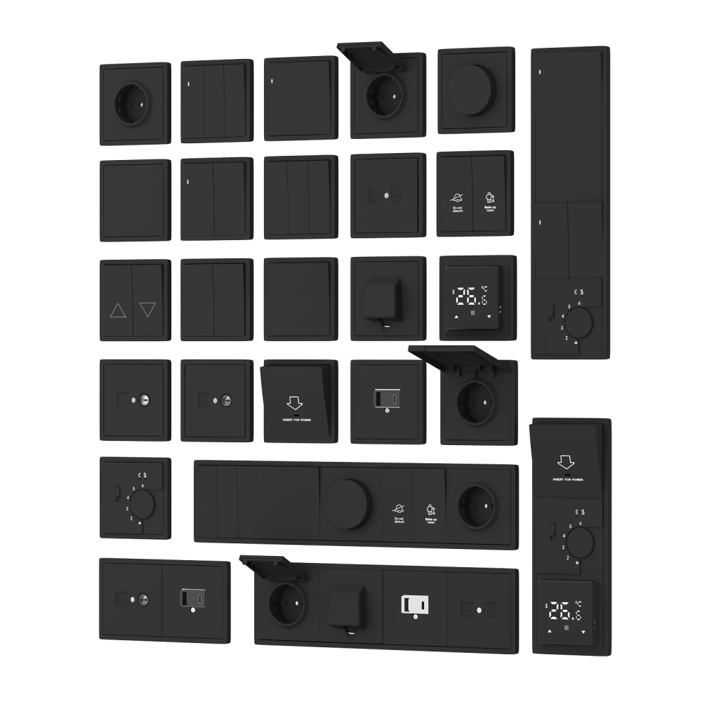 Диммер Donel R98 Dali роторный Карбон матовый DDIMTWDali-2-DA65030 — изображение 2