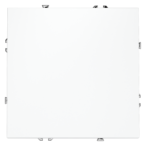 Выключатель одноклавишный встраиваемый проходной Voltum S70 Белый матовый VLS010302