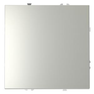 Выключатель одноклавишный встраиваемый проходной Voltum S70 Сталь VLS010305