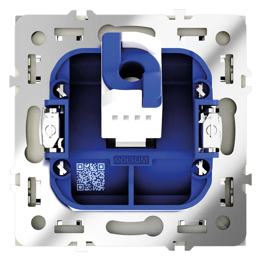 Розетка встраиваемая Ethernet Voltum S70 RJ45 cat.6 Сталь VLS060105 — изображение 3