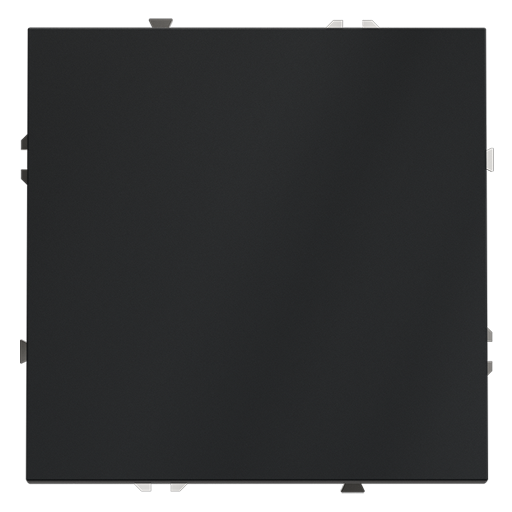 Заглушка Voltum S70 с суппортом Графит VLS080107