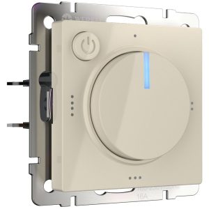 Терморегулятор электромеханический Werkel для теплого пола Слоновая кость W1151103