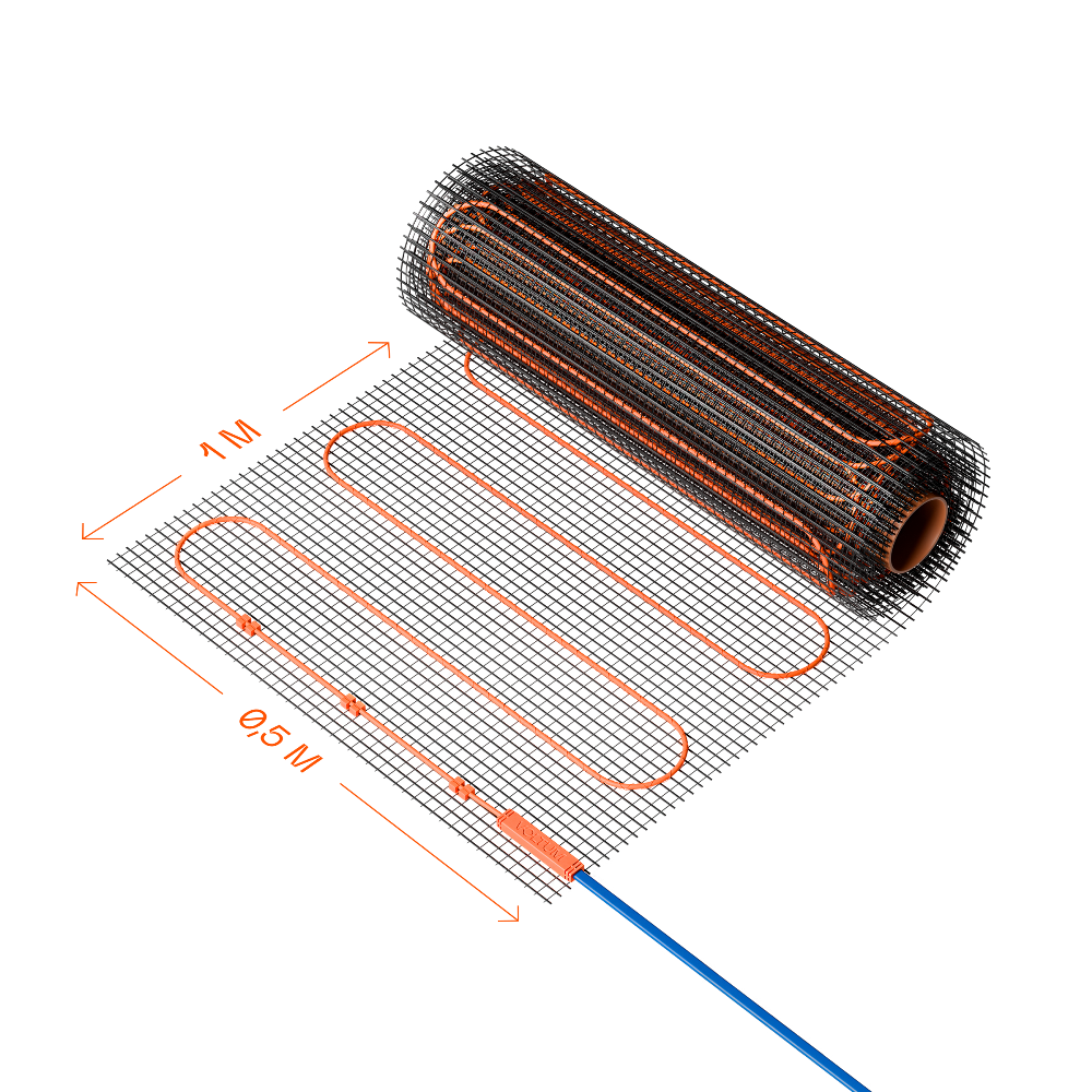 Нагревательный мат Voltum Т200 0,5 VLT01-200-0.5 — изображение 2